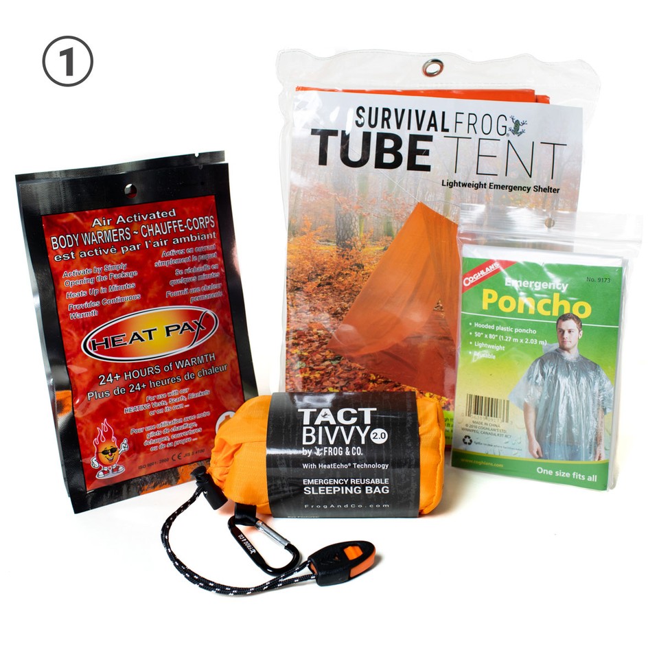 Essential Gear Bug Out Bag 1 Person - Survival Supplies Australia