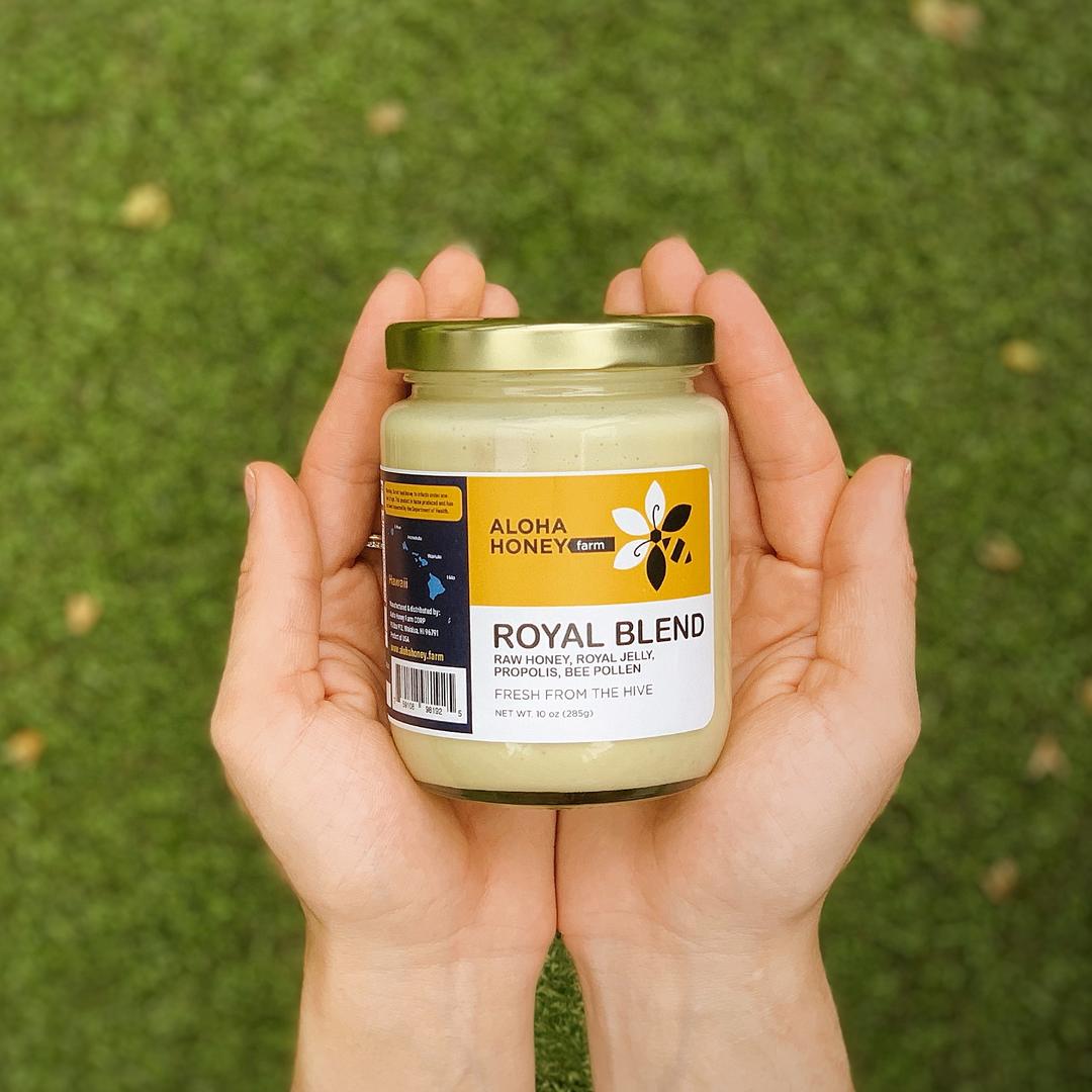 Blend of Honey, Royal Jelly, Bee Pollen