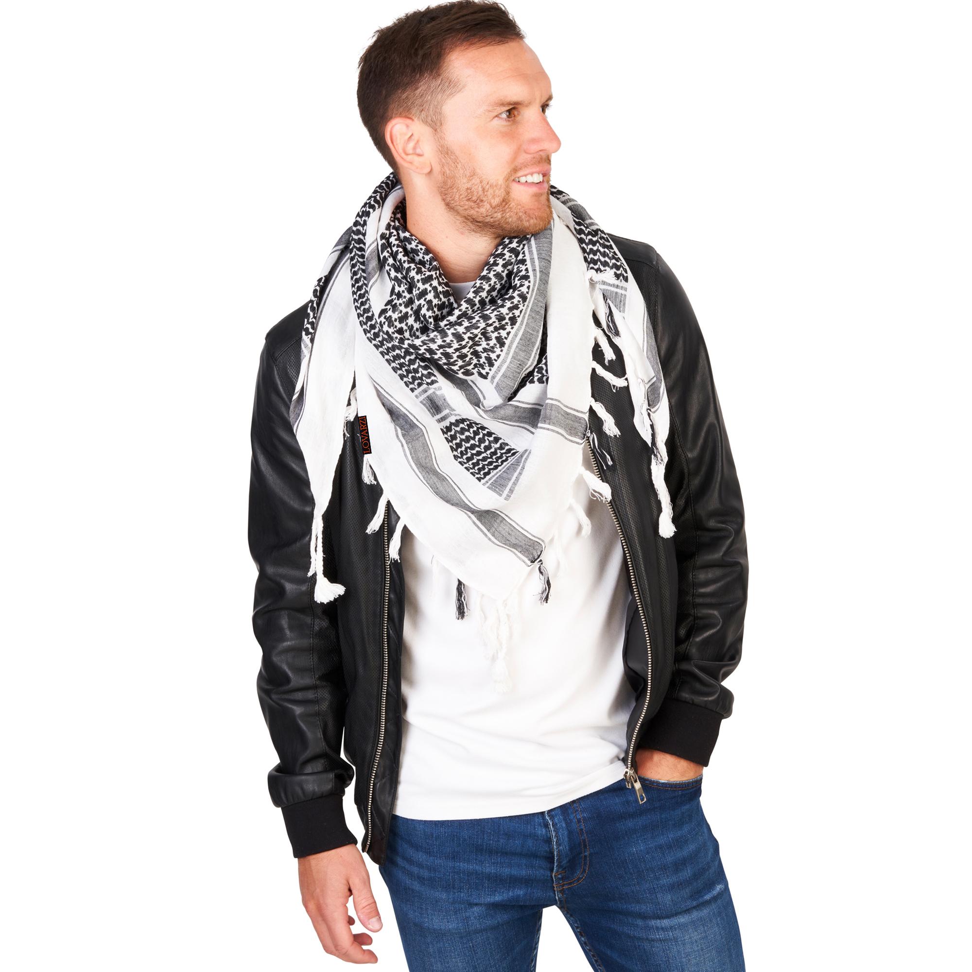 Lovarzi Arab Keffiyeh Shemagh Scarf